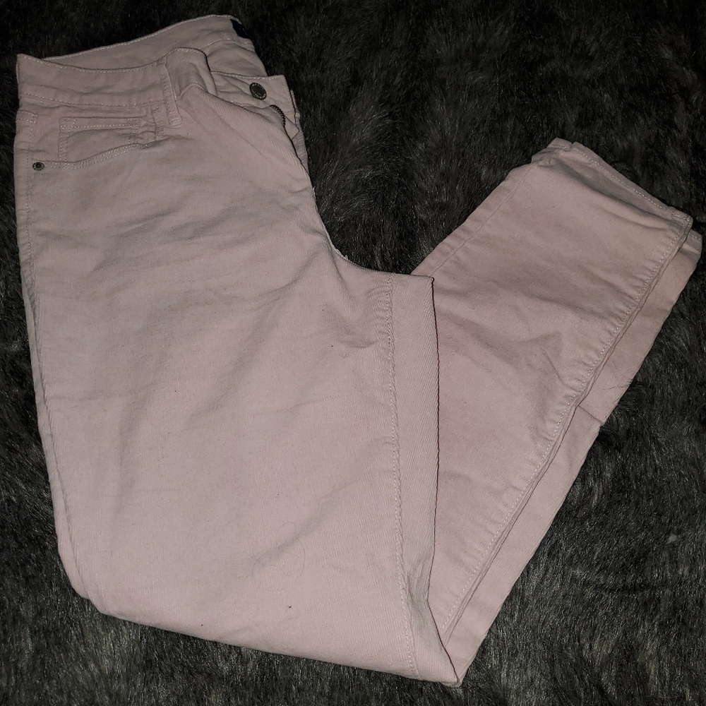 Women's skinny corduroys